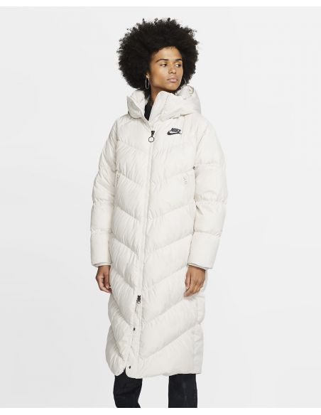 مخطط أحمق هاتف  Nike Sportswear Down Fill Parka hosszú női téli kabát, toll töltéssel  (BV2881-008)